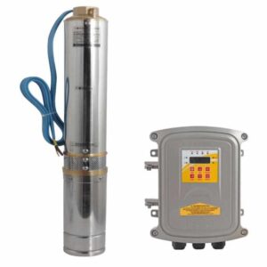 Bombas sumergibles solares 4" 1300W descarga 1¼
