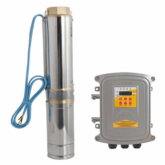 Bombas sumergibles solares 4" 1500W descarga 2"