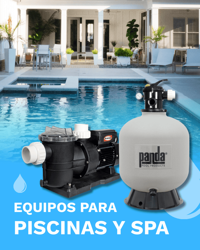 Equipos para piscinas y spa